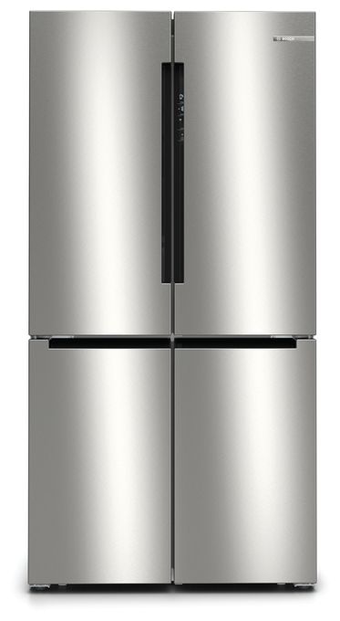 Side-by-Side Kühl-/ Gefrierkombination French Door 405 l / 200 l 333 kWh NoFrost 1830 mm x 905 mm  Serie 4 KFN96VPEA (Edelstahl) 