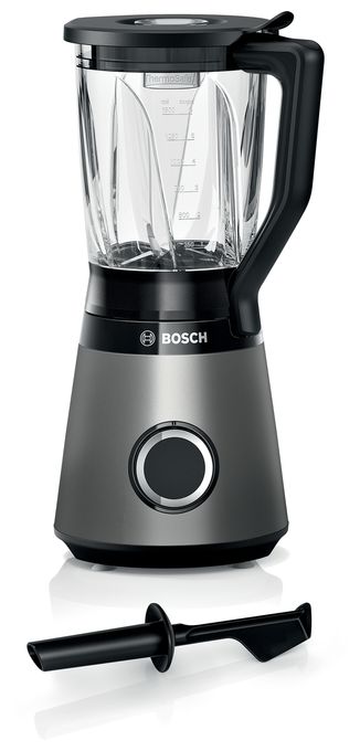 1,5 l Standmixer 2 Geschwindigkeiten 1200 W  Serie 4 MMB6172SN VitaPower (Schwarz, Edelstahl) 