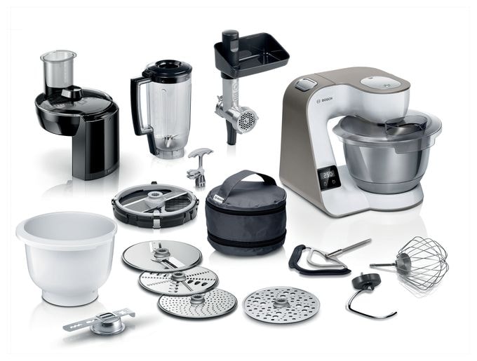 1000 W Küchenmaschine 3,9 l mit Waage  Serie 4 MUM5XL74 (Weiß) 