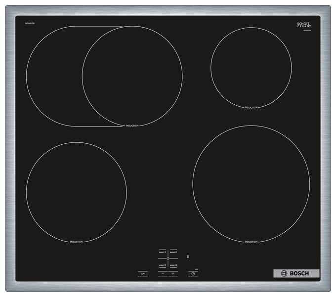 60 cm Induktions Kochfeld/Herdplatte 4 Zone(n) Serie 4 NIF64RCB5E herdgebundenes 