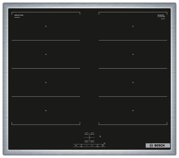 60 cm Induktions Kochfeld/Herdplatte 4 Zone(n) Serie 4 NXX645CB5E herdgebundenes 