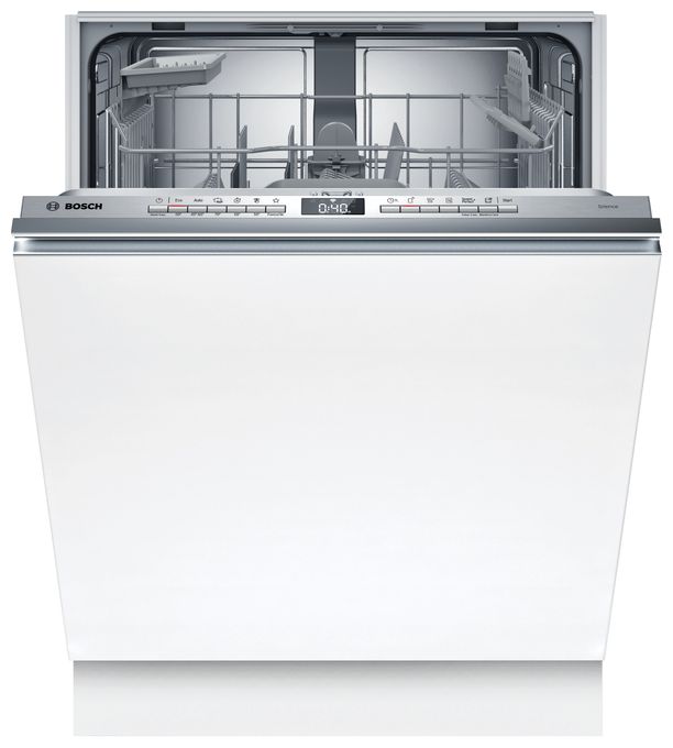 60 cm Geschirrspüler vollintegriert (ohne Front) Leise 13 Maßgedecke aquaStop Funktion Wärmetauscher Serie 4 SMV4HTX14E 