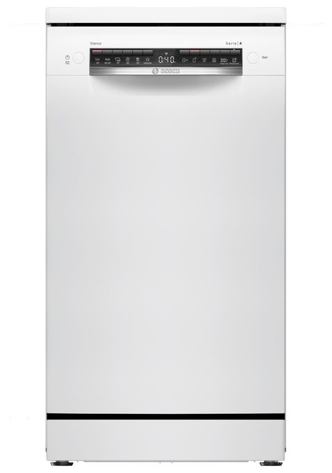 45 cm Geschirrspüler freistehend Leise 10 Maßgedecke aquaStop Funktion Serie 4 SPS4HKW49E 