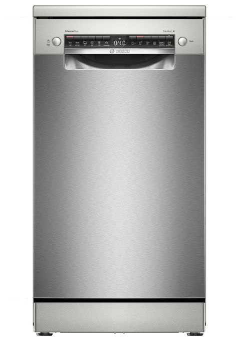 45 cm Geschirrspüler freistehend Leise 10 Maßgedecke aquaStop Funktion Serie 4 SPS4HMI13E 