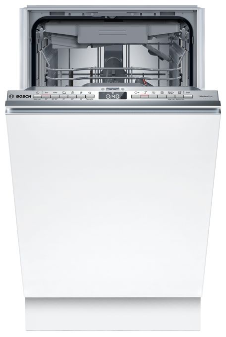 45 cm Geschirrspüler vollintegriert (ohne Front) Leise 10 Maßgedecke aquaStop Funktion Wärmetauscher Serie 4 SPV4HMX49E 