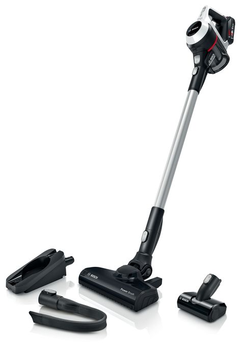 Handstaubsauger Beutellos bis 30 min Laufzeit  Serie 6 BKS611MTB (Schwarz, Weiß) 
