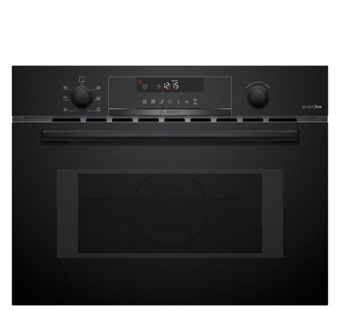 Einbau-Mikrowelle 900 W Größe: maxi 5 Stufen Grill (Schwarz) Serie 6 CMA485GB2 