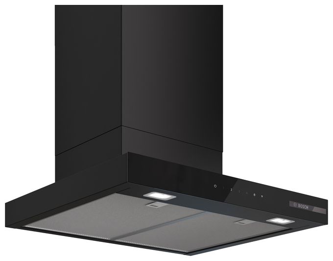 Abluft/Umluft Dunstabzugshaube/Esse Wand (Schwarz) Serie 6 DWB67DN60 