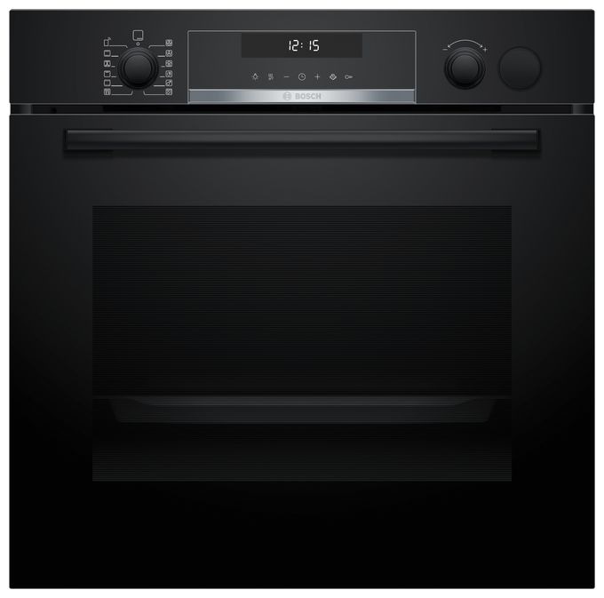 Einbaubackofen groß Dampfgaren AutoClean Serie 6 HRG578CB7 