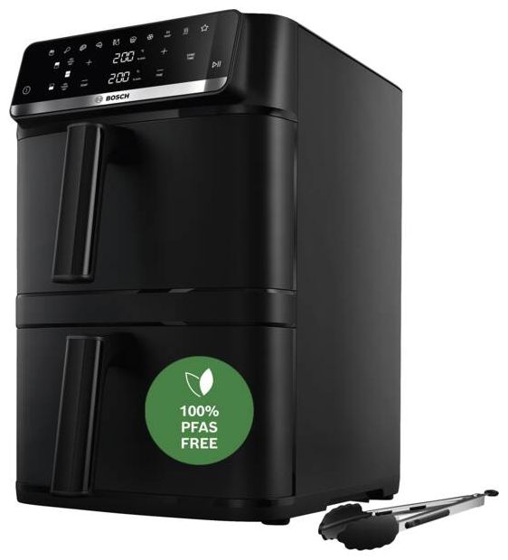 Doppel Heißluftfritteuse 12 l 2800 W  Serie 6 MAFD661B7 (Schwarz) 