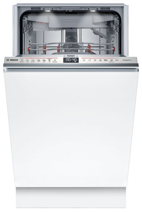 45 cm Geschirrspüler vollintegriert (ohne Front) Sehr leise 10 Maßgedecke aquaStop Funktion Serie 6 SPV6ZMX17E 