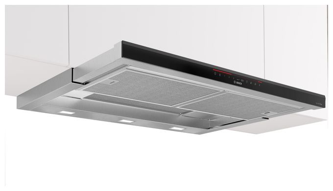 Abluft/Umluft Dunstabzugshaube/Esse Einbau 90 cm (Edelstahl) Serie 8 DFS098K54 