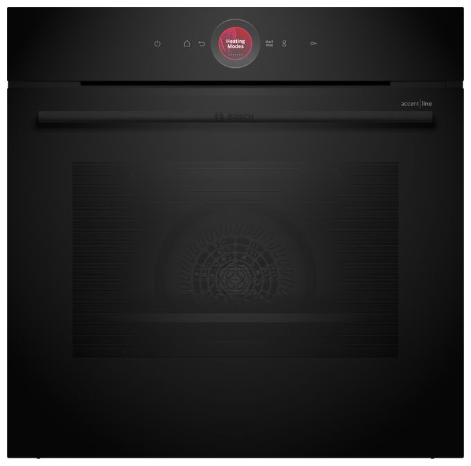 Einbaubackofen groß AutoClean (Schwarz) Serie 8 HBG974LB1 