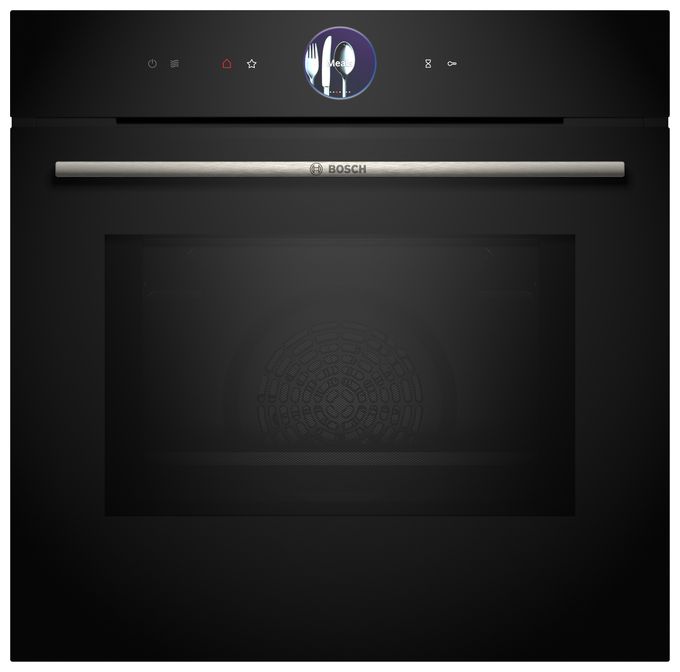Einbaubackofen groß AutoClean Mikrowelle Serie 8 HMG776NB1 