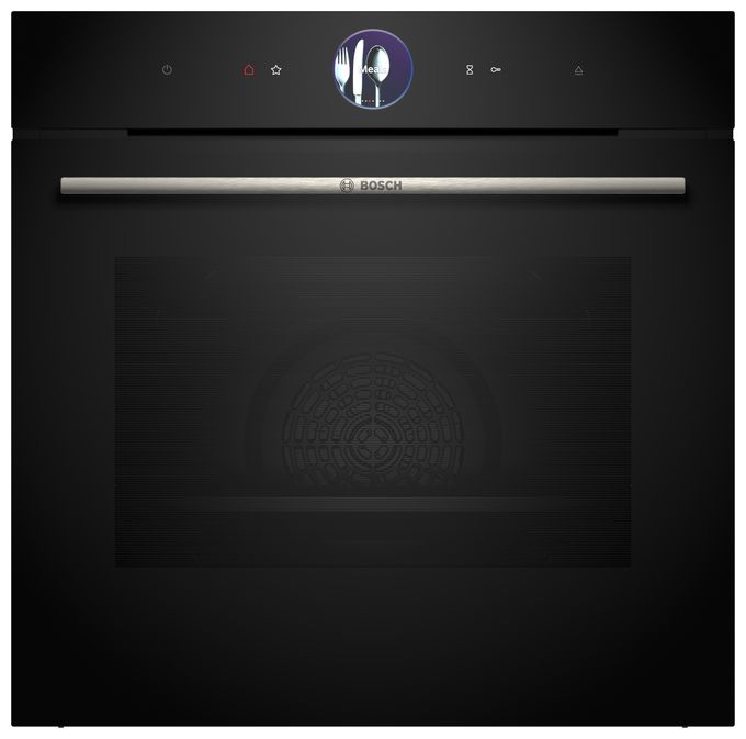 Einbaubackofen groß Dampfgaren AutoClean Serie 8 HRG7764B1 