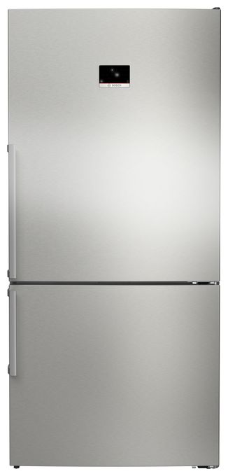 422 l / 202 l Kühl-Gefrierkombi freistehend NoFrost 216 kWh Jahr  Serie 8 KGP86FIC0N (Edelstahl) 