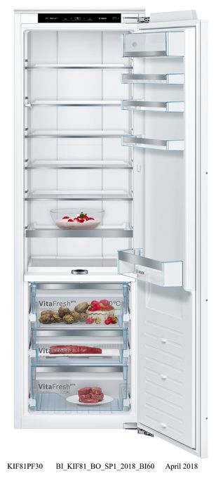 289 l 177,5 cm Einbaukühlschrank EEK: E 150 kWh Jahr Serie 8 KIF81PFE0 