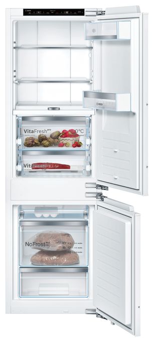 156 l / 67 l 177,5 cm Einbau Kühl-/Gefrierkombination 252 kWh NoFrost Serie 8 KIF86PFE0 