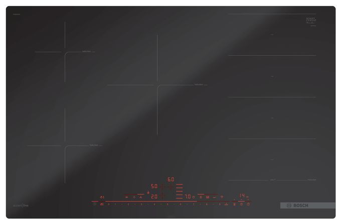79.2 cm Induktions Kochfeld/Herdplatte 5 Zone(n) Serie 8 PXV820DV5E autarkes 