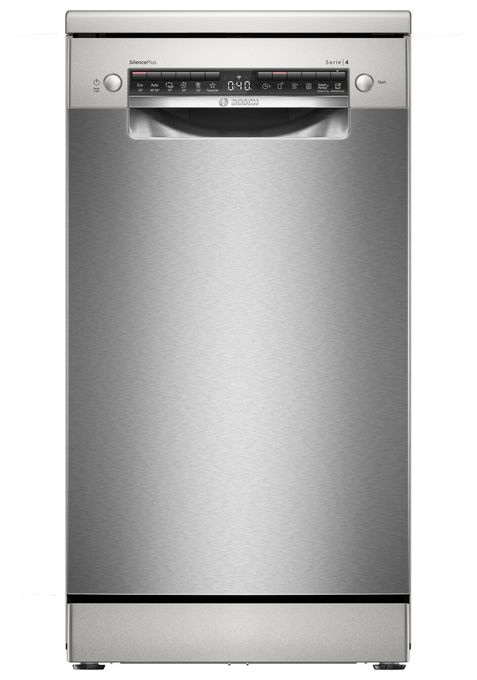 45 cm Geschirrspüler freistehend Leise 10 Maßgedecke aquaStop Funktion Serie 4 SPS4HMI13E 