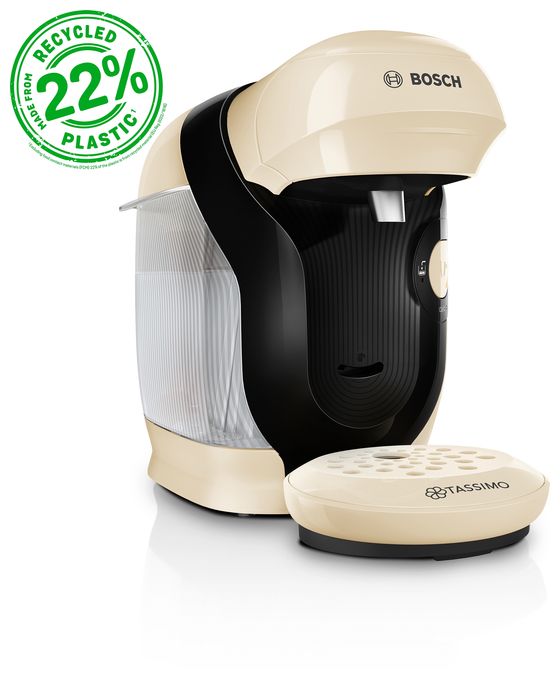 Kaffeekapsel Maschine  TAS112E Tassimo Style friendly (Cremefarben) 