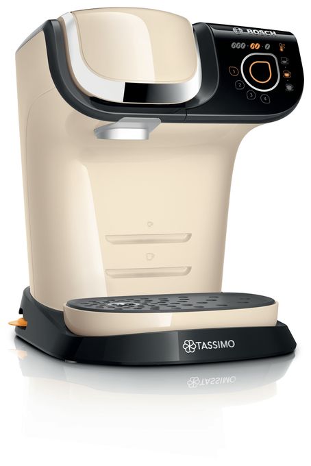 Kaffeekapsel Maschine  TAS6507 Tassimo My Way 2 (Beige, Schwarz) 