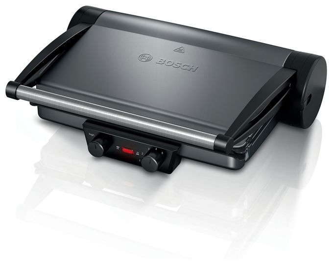 2000 W mit 328 x 238 mm Fläche  TCG4215 Kontaktgrill (Silber) 