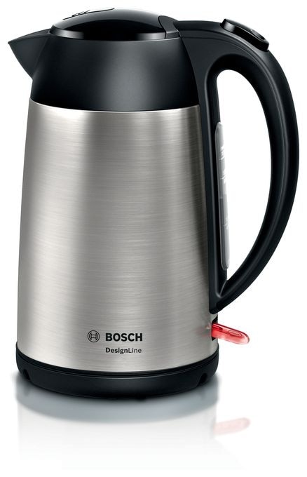 1,7 l Wasserkocher 2400 W  TWK3P420 DesignLine (Schwarz, Edelstahl) 