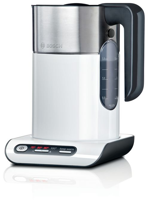 1,5 l Wasserkocher 2400 W (Anthrazit, Edelstahl, Weiß) TWK8611P Styline 