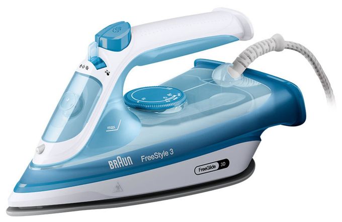 45 g/min Trocken- & Dampfbügeleisen FI3144BL FreeStyle 3 