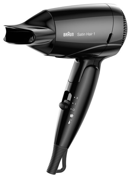 Haartrockner 1200 W  HD130 Satin Hair 1 (Schwarz) 