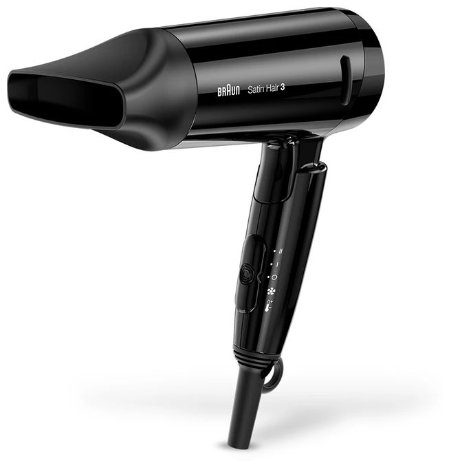 Haartrockner 1600 W  HD350 Satin Hair 3 (Schwarz) 