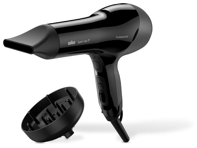 Haartrockner 2000 W  HD785 Satin Hair 7 (Schwarz) 
