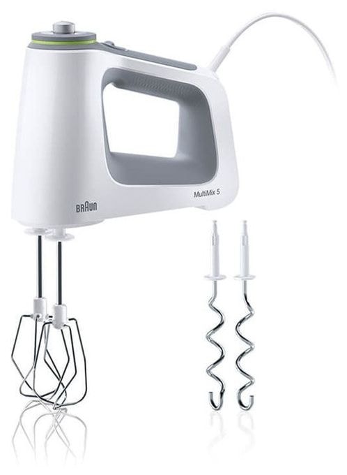 Handmixer 750 W 9 Stufen  HM5100WH MultiMix 5 (Grau, Weiß) 