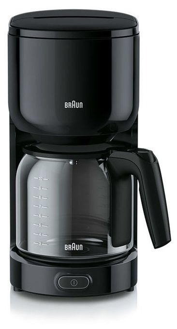 10 Tassen Filterkaffeemaschine  KF3120 PurEase (Schwarz) 