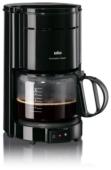 10 Tassen Filterkaffeemaschine  KF47/1 (Schwarz) 