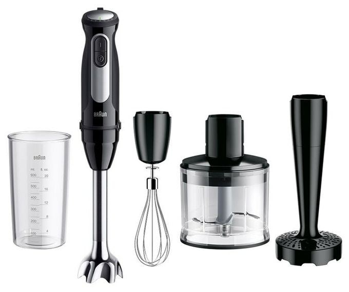 Stabmixer 1000 W 25 Stufen  MQ55307M MultiQuick 5 Pro (Schwarz, Silber) 