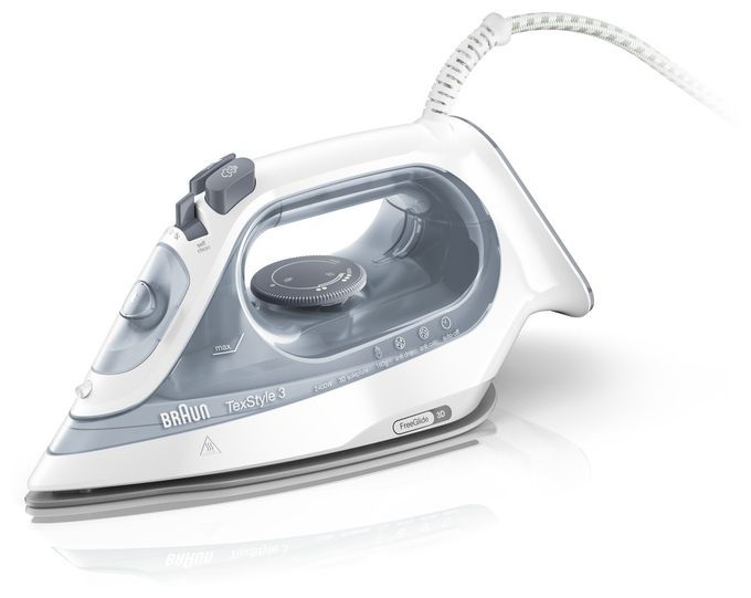 45 g/min Dampfbügeleisen SI3054GY TexStyle 3 
