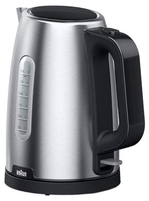 1,7 l Wasserkocher 2200 W  WK1500 PureShine (Schwarz, Edelstahl) 