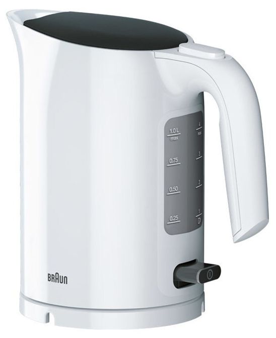 1,0 l Wasserkocher 2200 W  WK3000 PurEase (Weiß) 