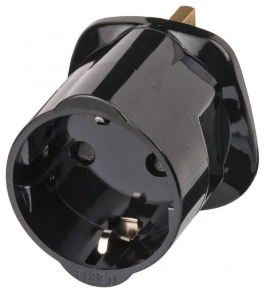 Travel Adapter earthed/GB 