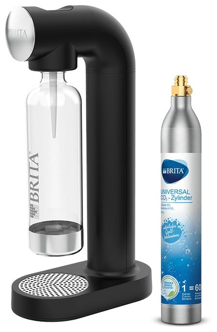 Wassersprudler  sodaONE (Schwarz, Silber) 