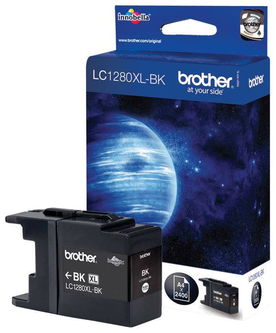 originale Druckerpatronen Schwarz 2400 Seiten LC-1280XLBK 