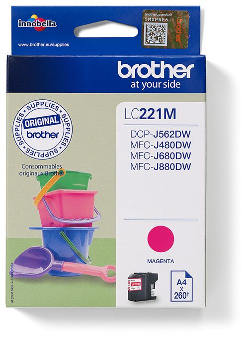 originale Druckerpatronen Magenta LC-221M 