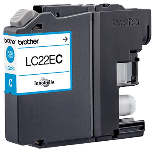 originale Druckerpatronen Cyan LC-22EC 