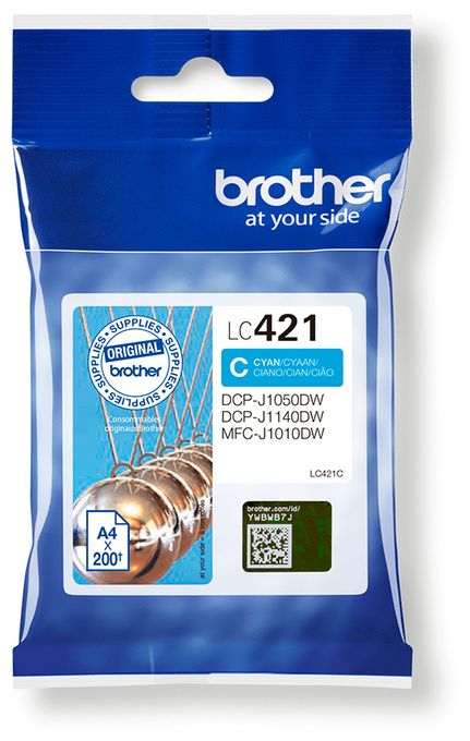 originale Druckerpatronen Cyan LC-421C 