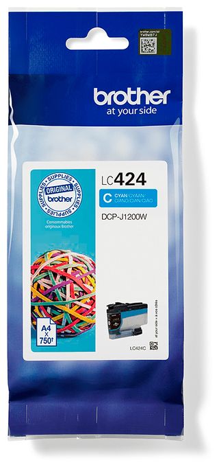 originale Druckerpatronen Cyan LC-424C 