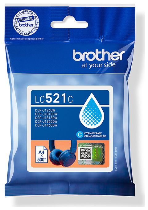 originale Druckerpatronen Cyan LC-521C 