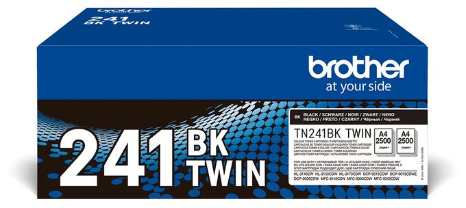 originale Druckerpatronen Schwarz TN-241BKTWIN 