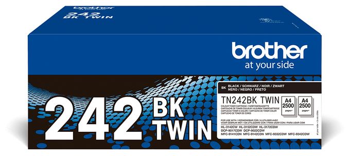 originale Druckerpatronen Schwarz TN-242BKTWIN 